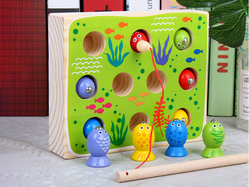 Wooden Fishing Toys