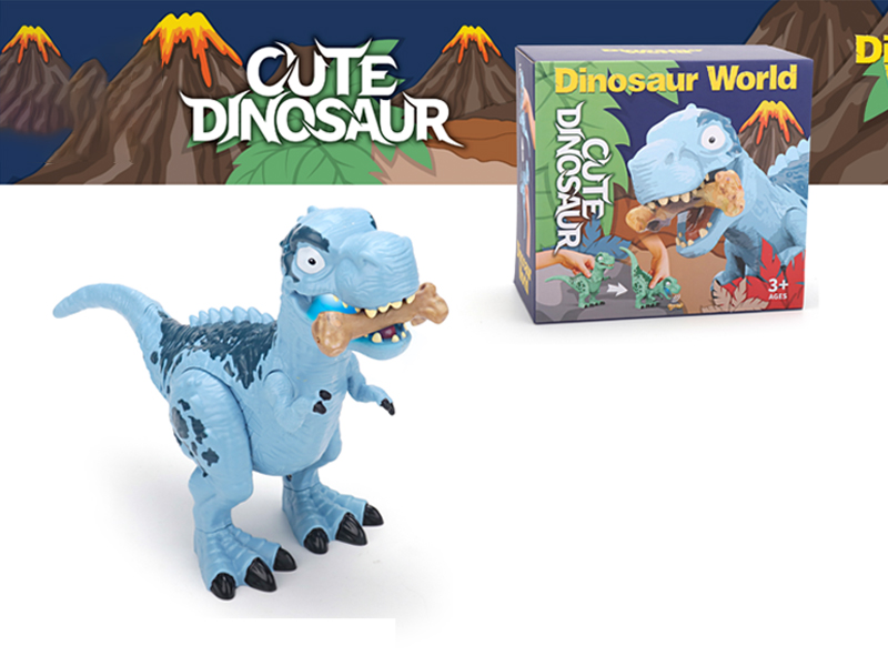 Q Version Tyrannosaurus With Sound And Light (Blue)