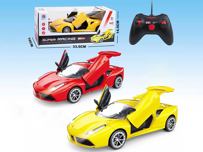 1:16 5-Channel Remote Control Ferrari Simulated Car(One Button Open Three Door)