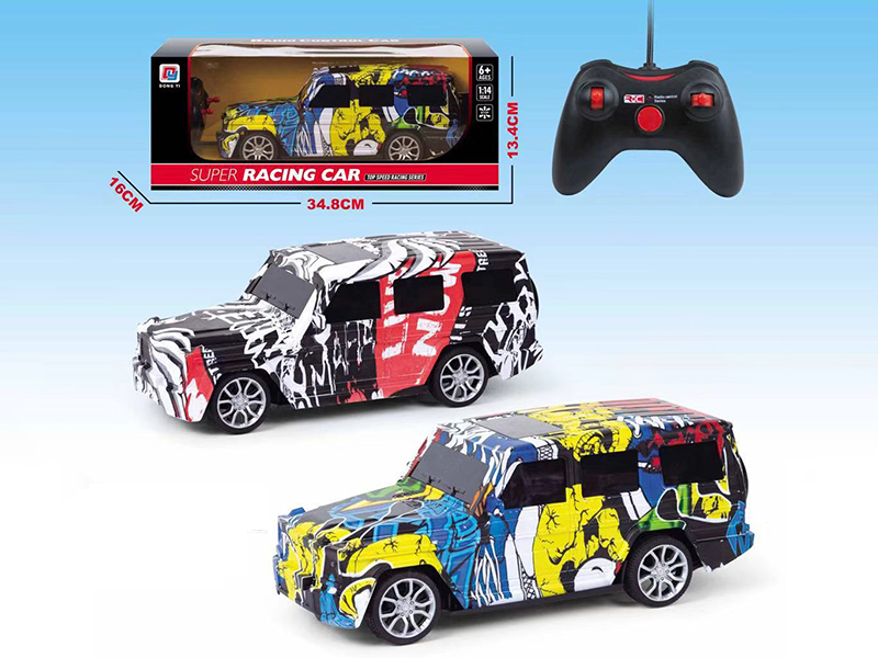 1:14 4-Channel Remote Control  Water Transfer Printing Benz Simulated Car