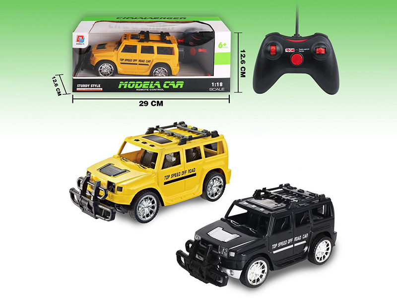 1:18 4-Channel Remote Control Hummer Simulated Car