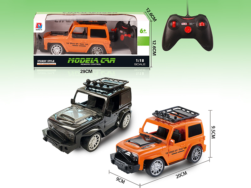 1:18 Wrangler 4-Channel Remote Control Car With Light