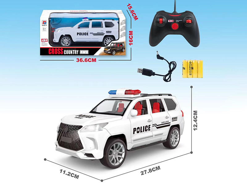 1:14 Lexus 570  4-Channel Remote Control Police Car