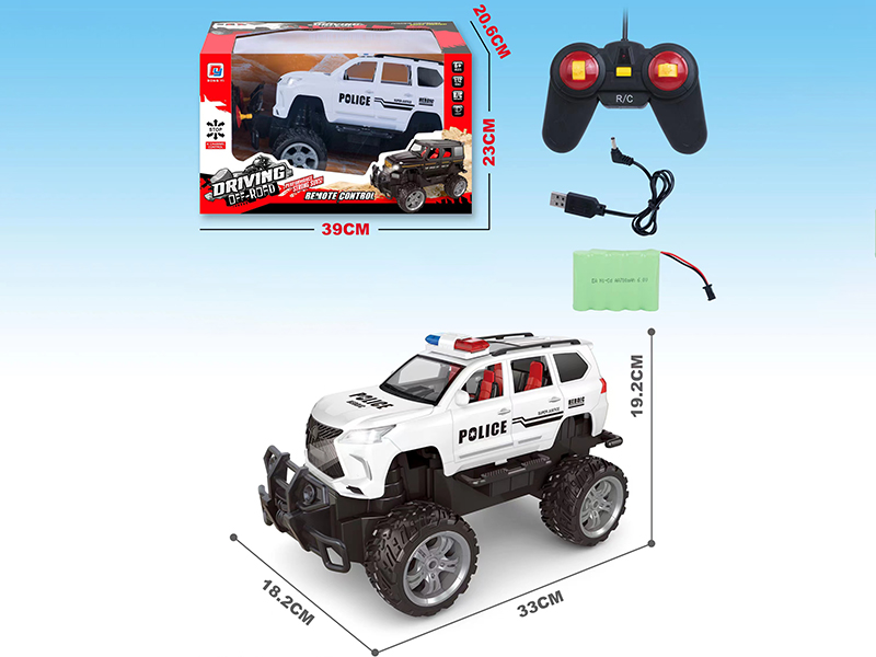 1:12 Lexus 570  4-Channel Remote Control Off-Road Police Car