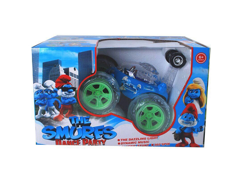 The Smurfs 4-Channel Remote Control Stunt Car