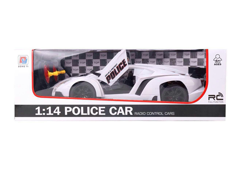 1:14 4-Channel Remote Control Lamborghini Police Car