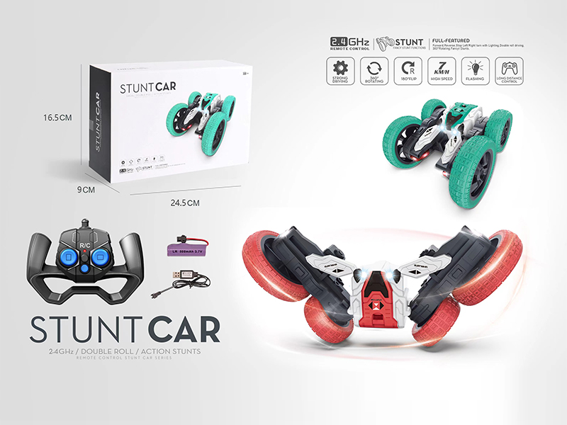 2.4G R/C Rotating Flower Stunt Car With Light