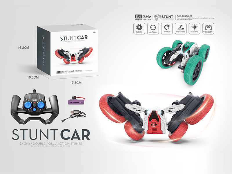 2.4G R/C Rotating Flower Stunt Car With Light