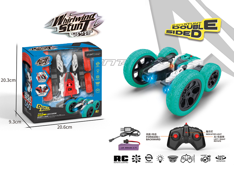 2.4G R/C Rotating Flower Stunt Car With Light