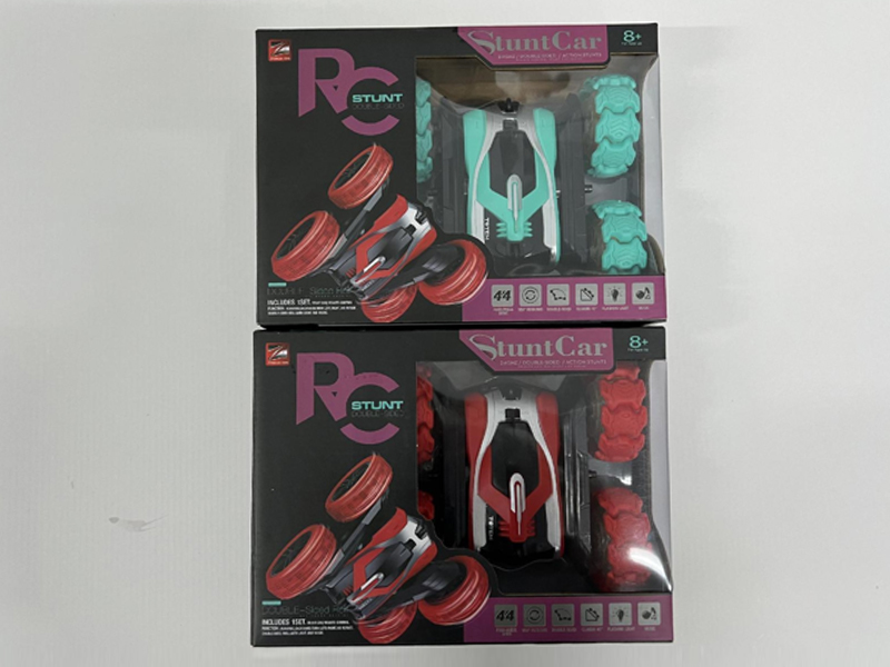 2.4G R/C Double Sided Explosive Wheel Stunt Car With Light And Music