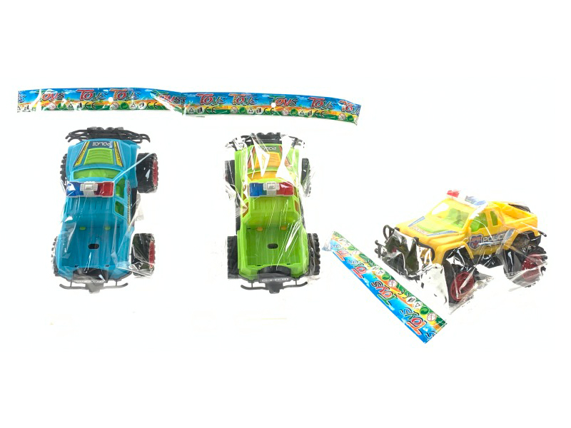 Friction Hummer Police Vehicle