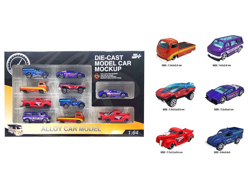 1:64 Slide Alloy Car