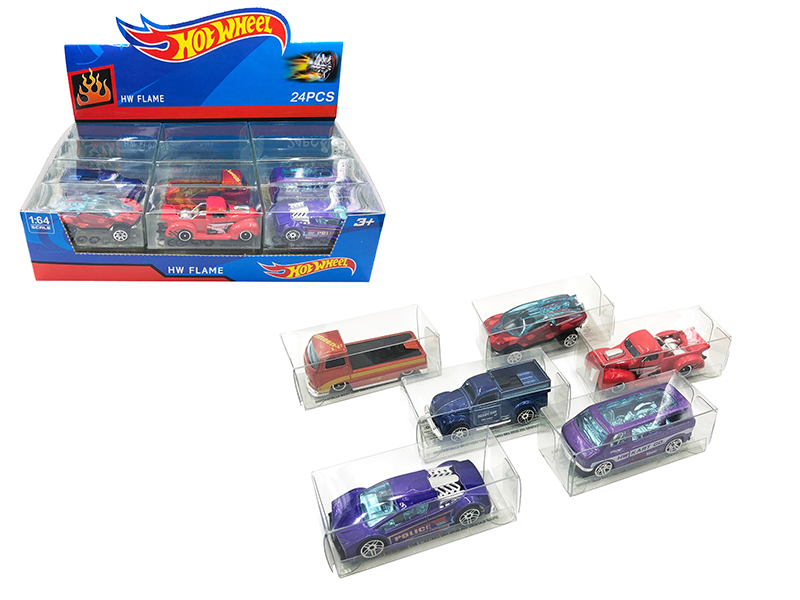 Slide Alloy Cars 24pcs