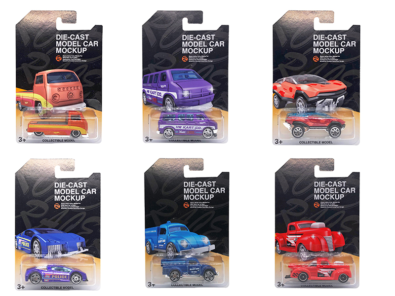 1:64 Slide Alloy Car(6)