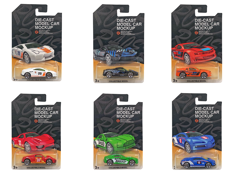 1:64 Slide Alloy Sports Car