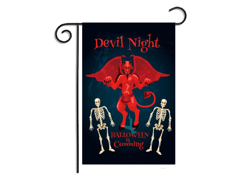 Halloween Garden Flag
