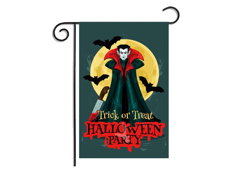 Halloween Garden Flag