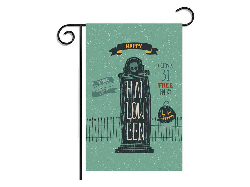 Halloween Garden Flag