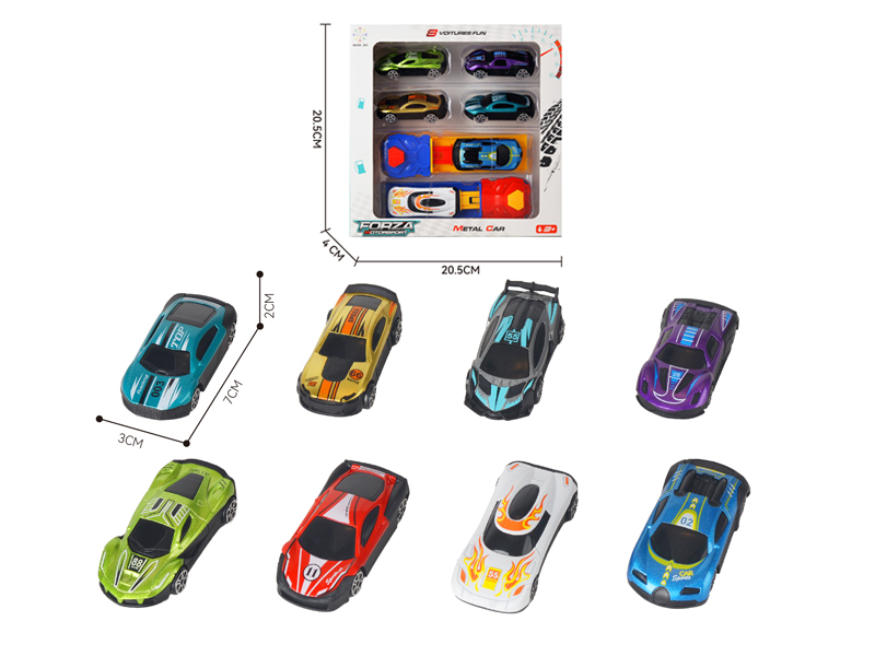 1: 62 Slide Catapult Alloy Supercar Racing Car