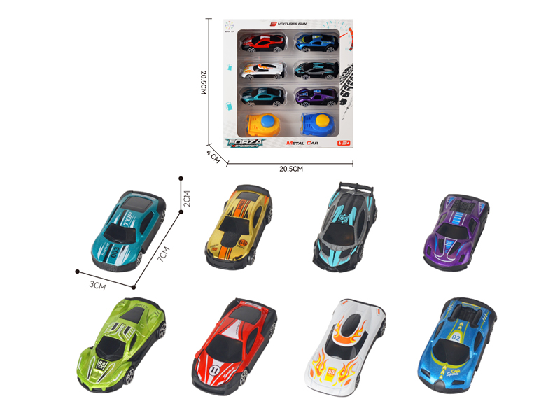 1: 62 Slide Catapult Alloy Supercar Racing Car