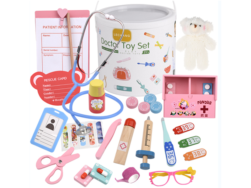Wooden Doctor Toys 13pcs