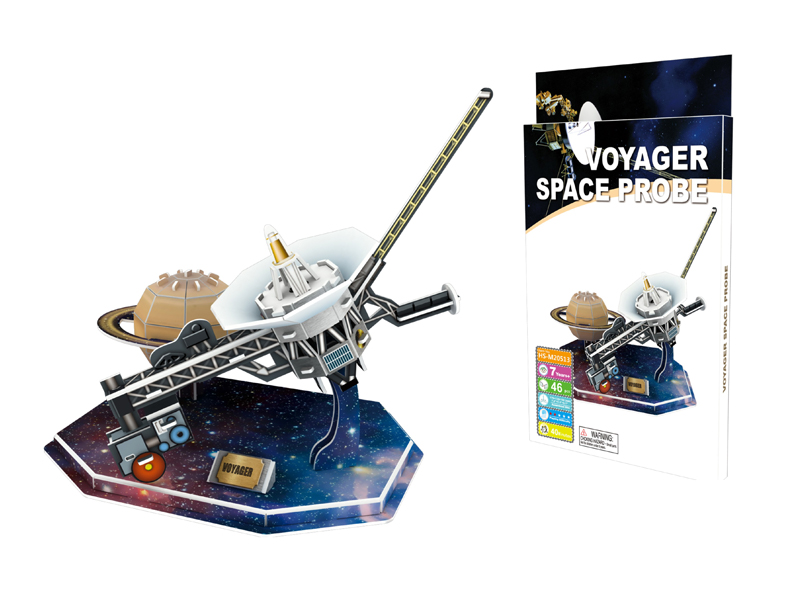 46Pcs 3D Puzzle Voyager