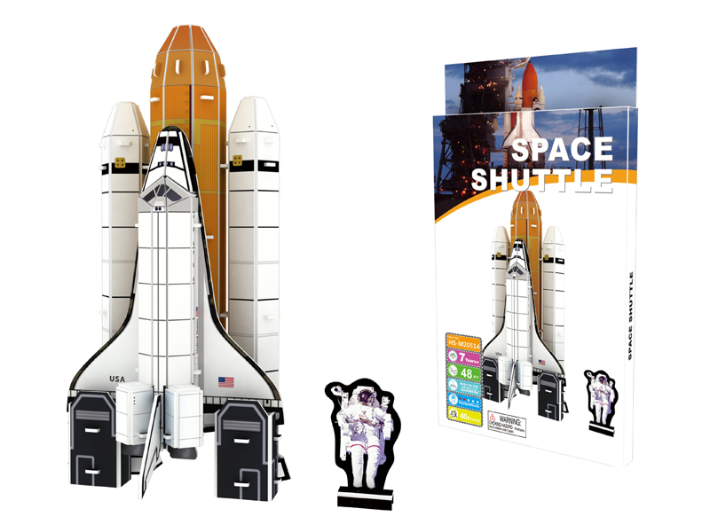 48Pcs 3D Puzzle Shuttle
