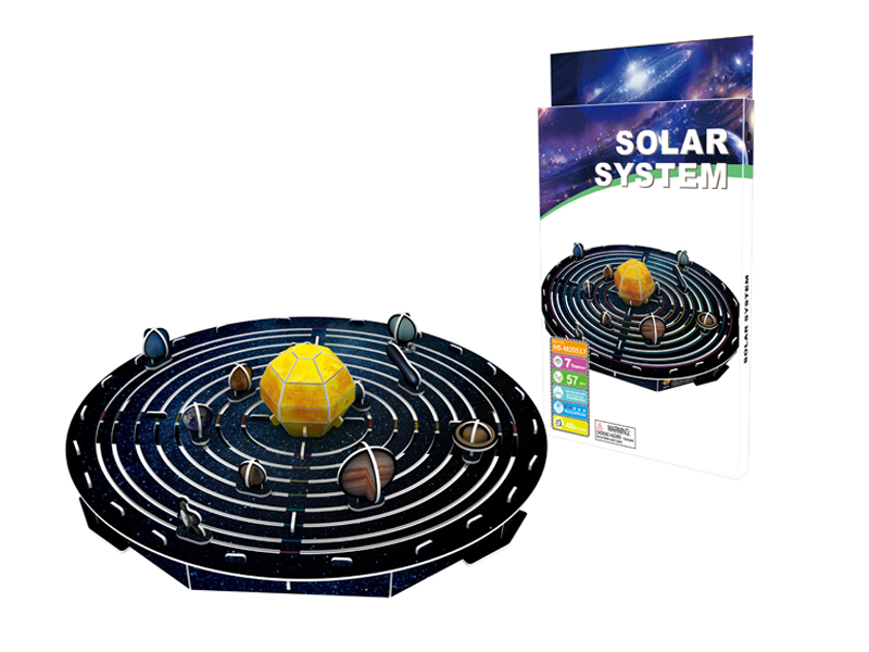 57Pcs 3D Puzzle Solar System