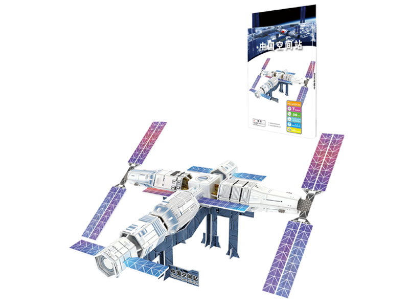 56Pcs 3D Puzzle China Space Station