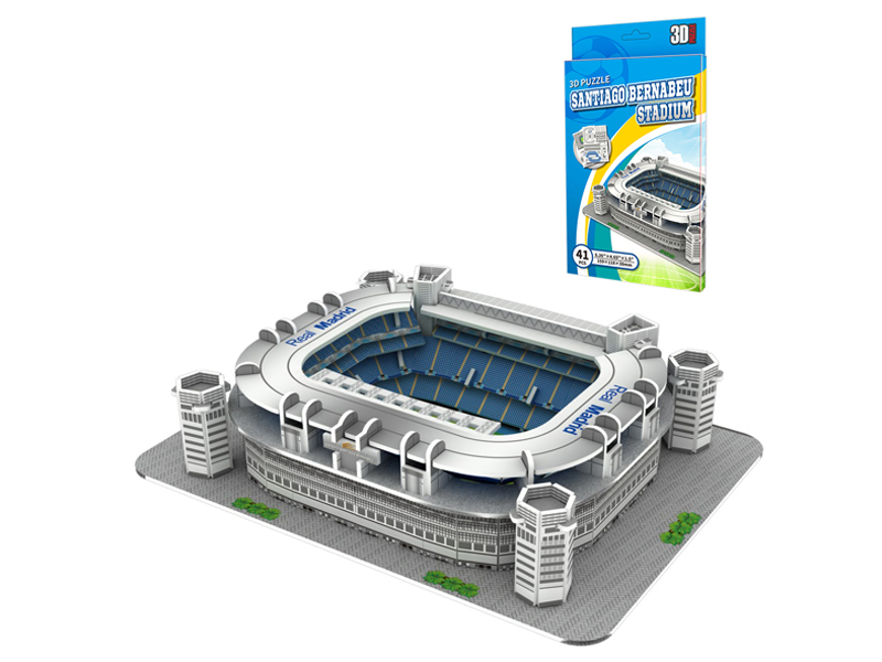 41Pcs 3D Puzzle Bernabeu Stadium