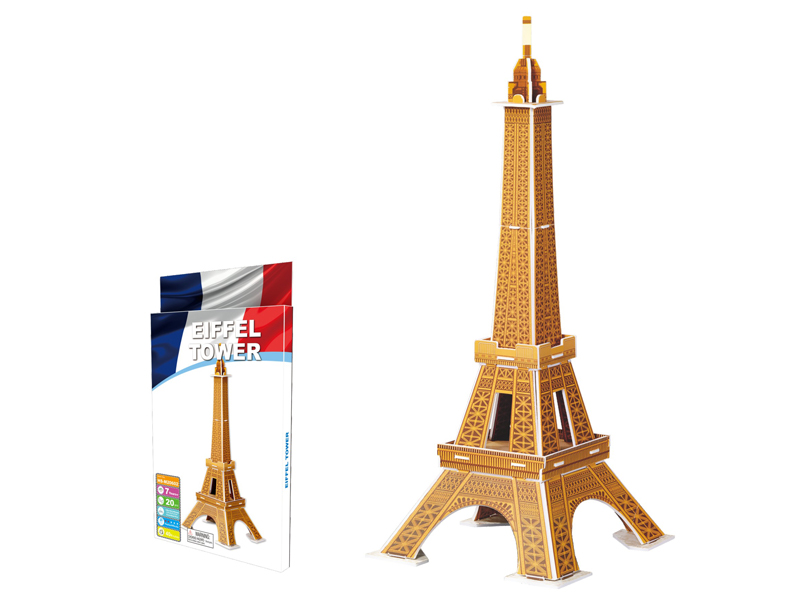 20Pcs 3D Puzzle Eiffel Tower