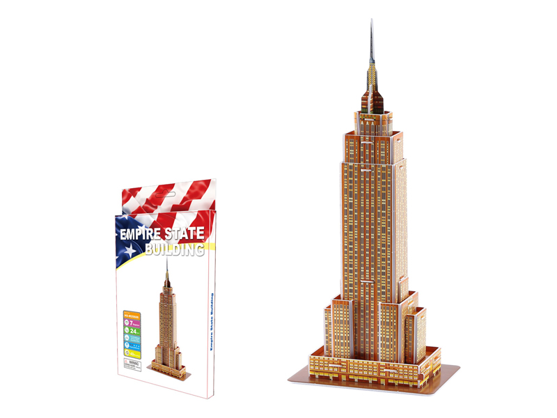 24Pcs 3D Puzzle Empire State Building