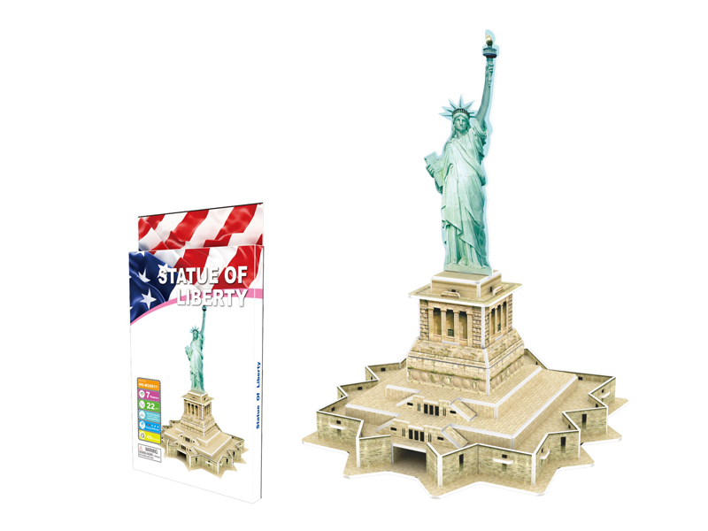 22Pcs 3D Puzzle Statue Of Liberty