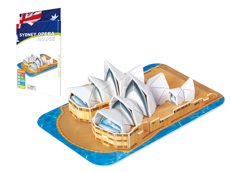30Pcs 3D Puzzle Sydney Opera House