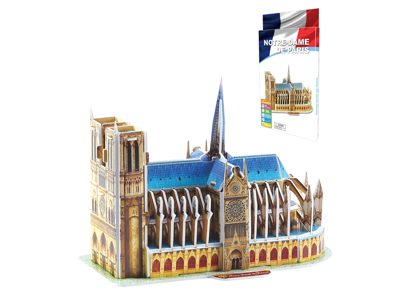 39Pcs 3D Puzzle Notre-Dame Of Paris