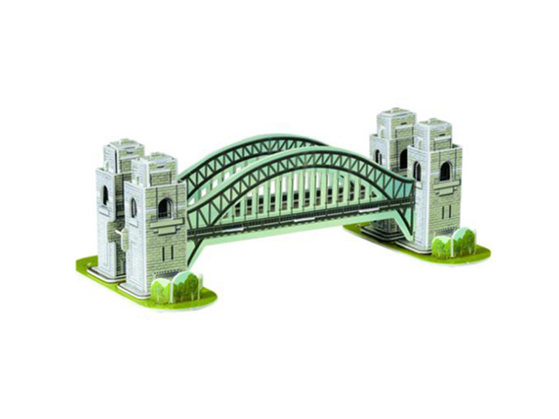 33Pcs 3D Puzzle Harbour Bridge