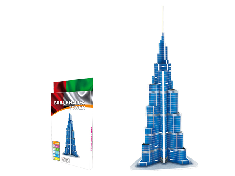 51Pcs 3D Puzzle Harry Potter Tower