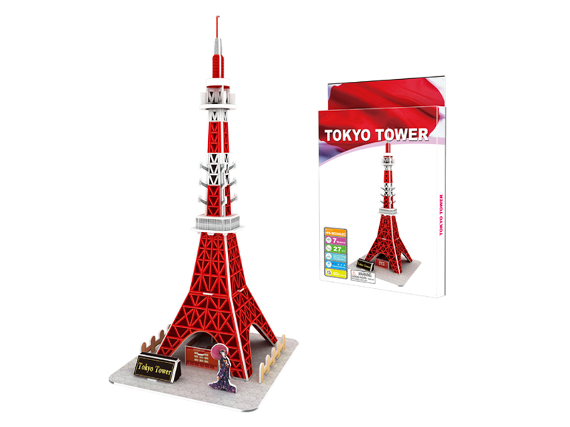 29Pcs 3D Puzzle Tokyo Tower