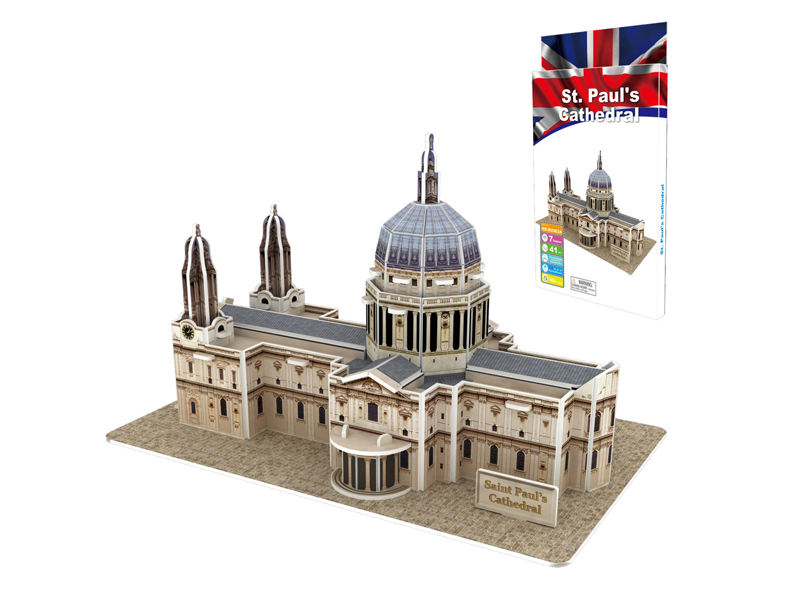 41Pcs 3D Puzzle St. Paul’S Cathedral