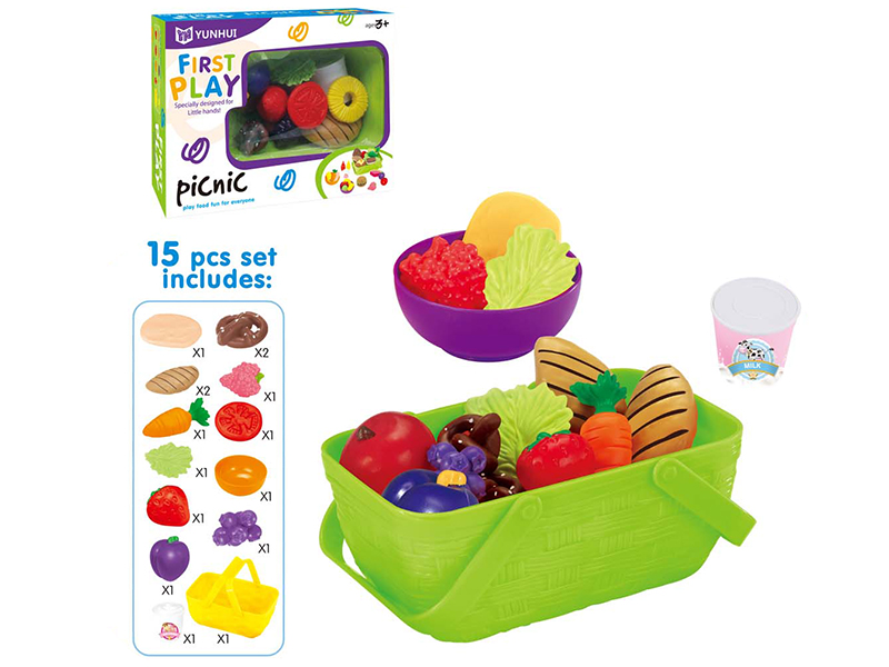 Picnic Basket Fruits And Vegetables Series