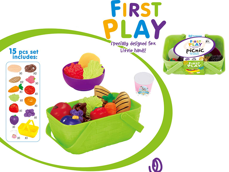 Picnic Basket Fruits And Vegetables Series