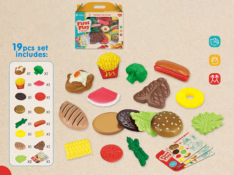 Vegetable And Fruit Hamburg Set