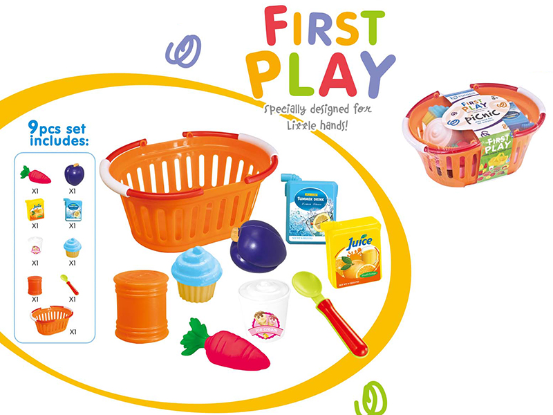 Basket Fruit And Vegetable Food Series