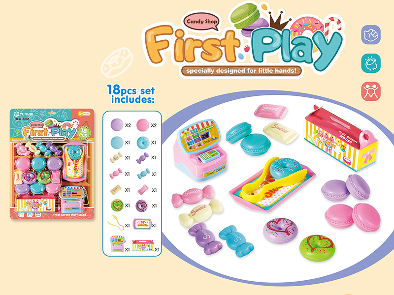 Cash Register Candy Macaron Set