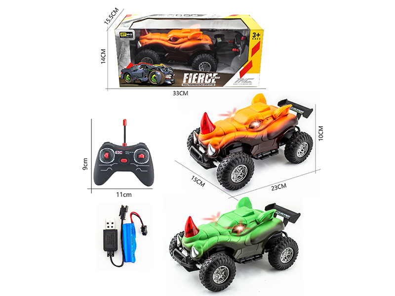 1:16 27Mhz 4-Channel Remote Control Pad Printing Rally Truck With Light(Included  Batteries)