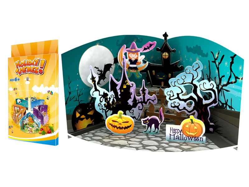 14Pcs 3D Puzzle Halloween