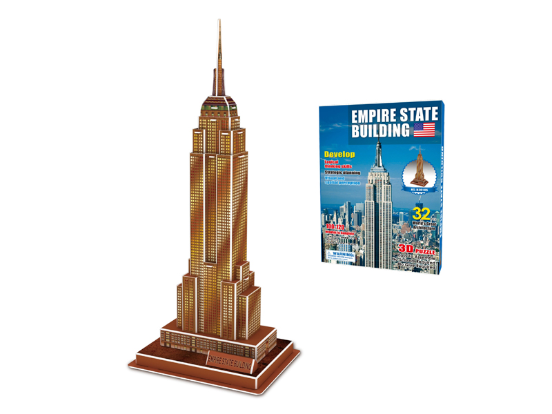 32Pcs 3D Puzzle Empire State Building