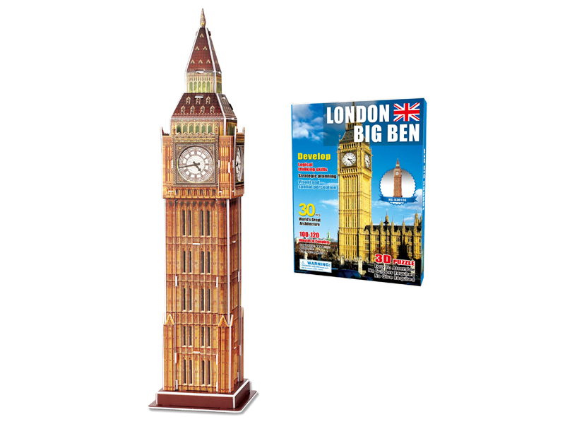 30Pcs 3D Puzzle London Big Ben