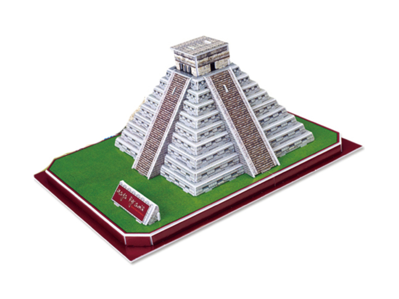 50Pcs 3D Puzzle Mayan Pyramid