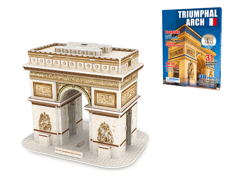 31Pcs 3D Puzzle Arc De Triomphe
